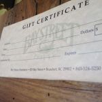 General Gift Certificates 